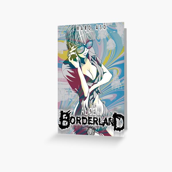 Carte De Vœux Affiche Alice In Borderland Hikari Kuina Par Beaustore Redbubble