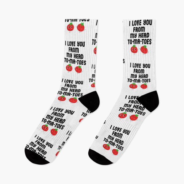 Item preview, I love you from my head tomatoes, lovely cute I love you shirt designed and sold by Th3 Merch.