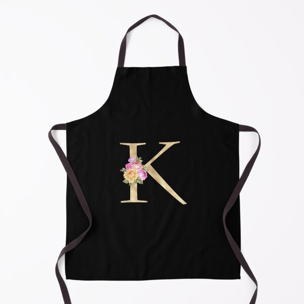 Item preview, Gold Letter K  With Garden Flowers | Floral Wedding Letters designed and sold by SerendipityNow.