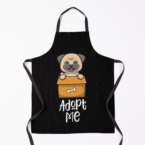 Item preview, Adopt Me | Would you adopt this adorable dog? | Adopt a pet designed and sold by Giovanni's  Brown Quotes.