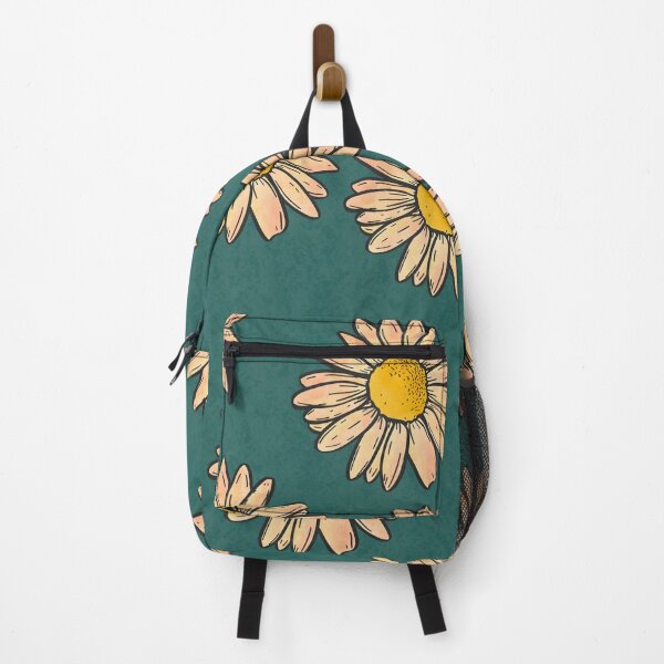 Item preview, Teal Daisy Springtime Pattern designed and sold by WriteTheRainbow.