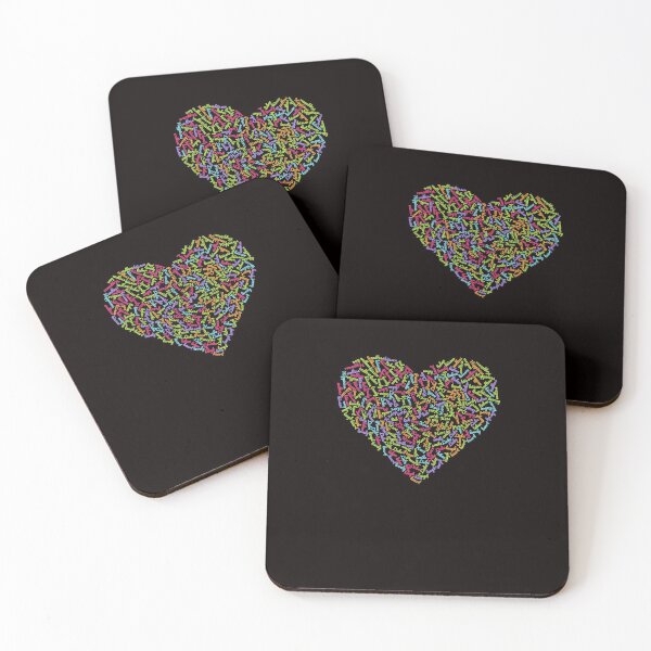 Item preview, Big Heart Colorful T-Shirt Love Heart Love Romantic designed and sold by Colator.