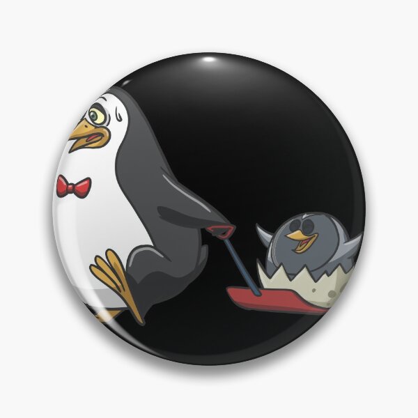 Item preview, Father dragging kid uphill on a sled designed and sold by Monkey Ful.