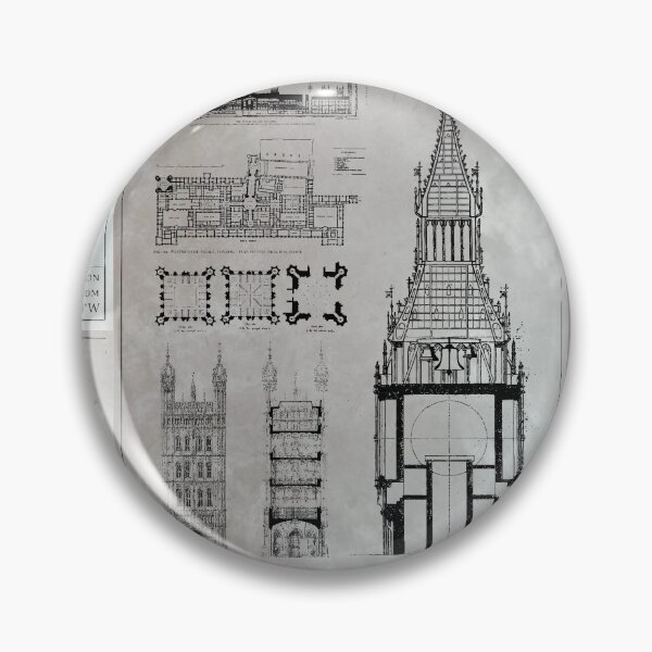 Item preview, Palace of Westminster Architecture Plans [A] designed and sold by T44BluePrints.