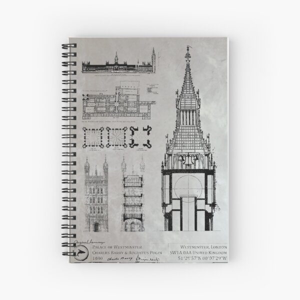 Item preview, Palace of Westminster Architecture Plans [A] designed and sold by T44BluePrints.