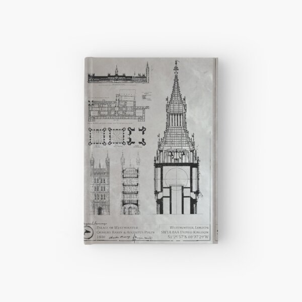 Item preview, Palace of Westminster Architecture Plans [A] designed and sold by T44BluePrints.