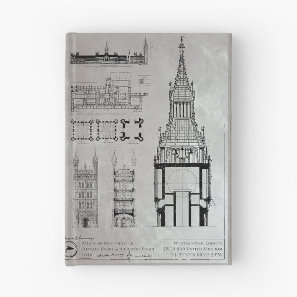 Item preview, Palace of Westminster Architecture Plans [A] designed and sold by T44BluePrints.
