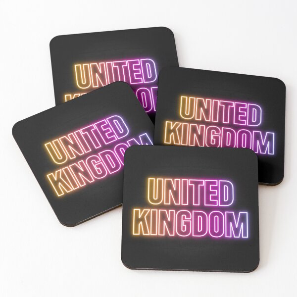 Item preview, United Kingdom Retro Neon Logo designed and sold by dylanxh.