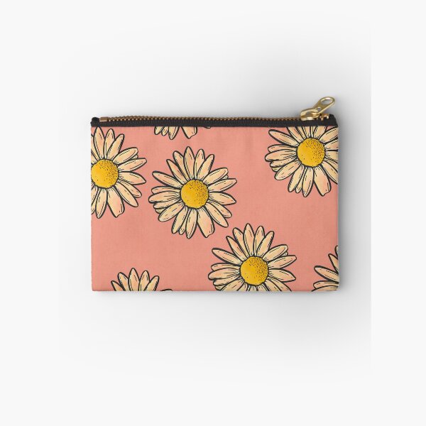 Aperçu de l'œuvre Motif de printemps de marguerite rose créée et vendue par WriteTheRainbow.