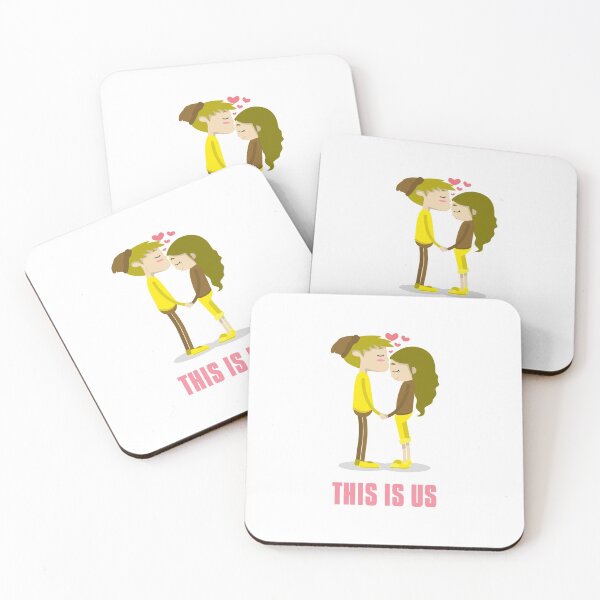 Item preview, This is us- cute couple design designed and sold by josephsteez.