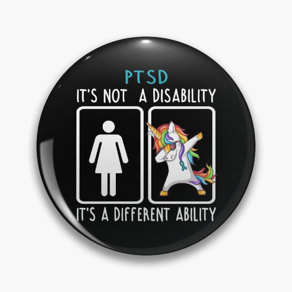 Item preview, PTSD It's not a Disability It's a different Ability designed and sold by DianabellShop.