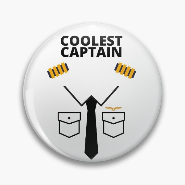 Item preview, Coolest Captain Pilot designed and sold by stelsanc.