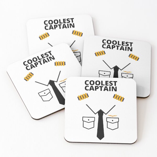 Item preview, Coolest Captain Pilot designed and sold by stelsanc.