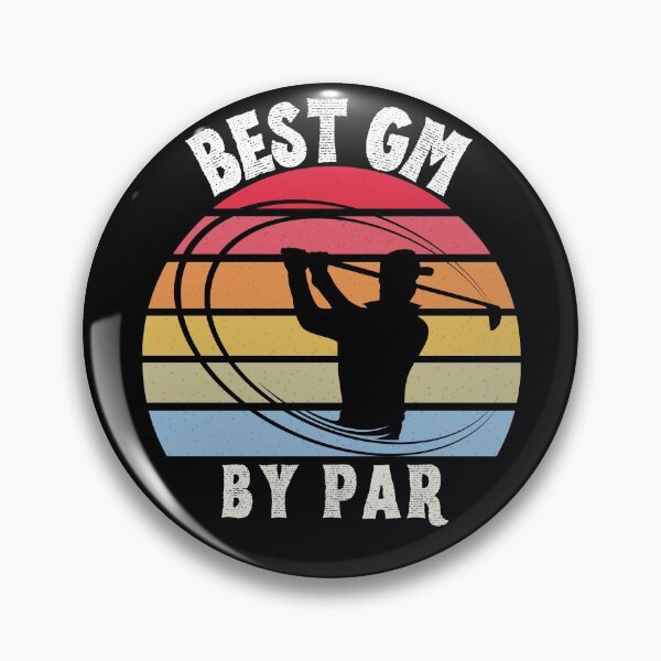 Item preview, General Manager Golf player gifts, Best GM on the Back Nine, Vintage Sunset Design for Golfer GM designed and sold by AmazingEcraft.