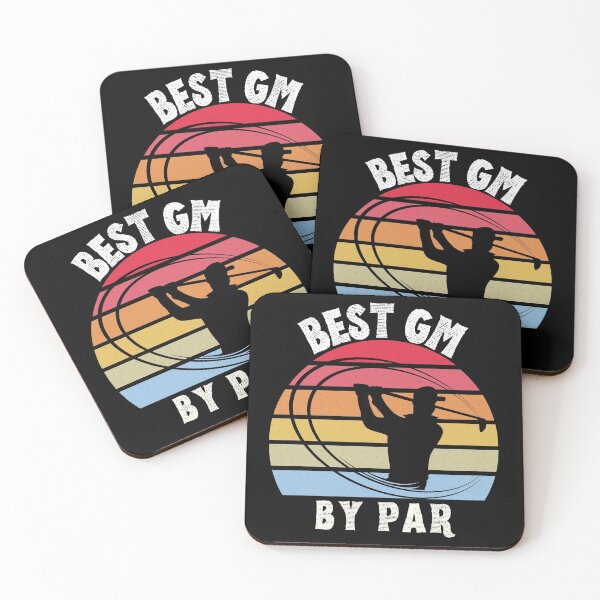 Item preview, General Manager Golf player gifts, Best GM on the Back Nine, Vintage Sunset Design for Golfer GM designed and sold by AmazingEcraft.
