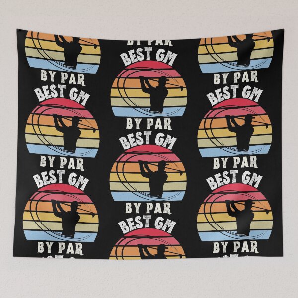 Item preview, General Manager Golf player gifts, Best GM on the Back Nine, Vintage Sunset Design for Golfer GM designed and sold by AmazingEcraft.