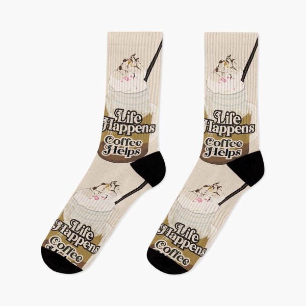Item preview, Life happens, coffee helps designed and sold by enriquepma.