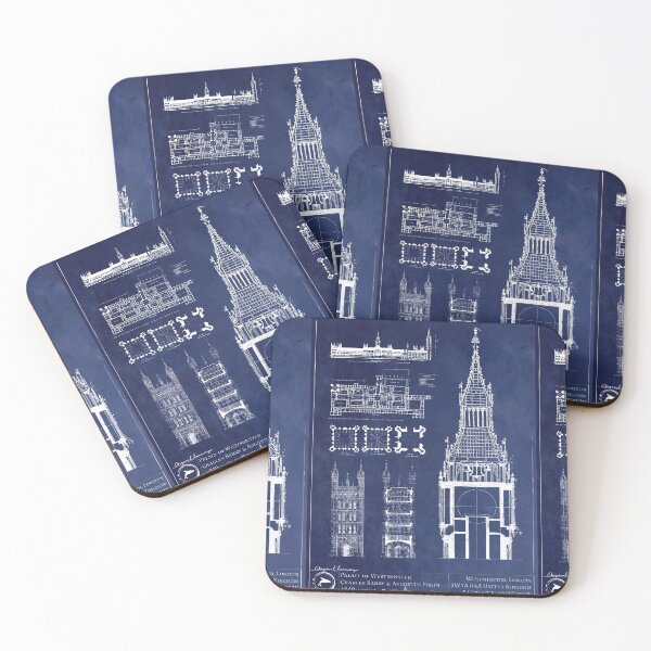 Item preview, Palace of Westminster Architecture Blueprint [A] designed and sold by T44BluePrints.