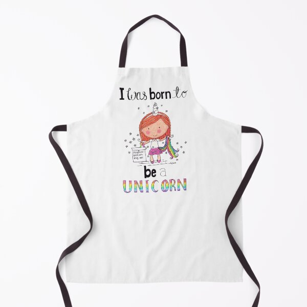Item preview, I was born to be a unicorn designed and sold by LouiseFranksArt.