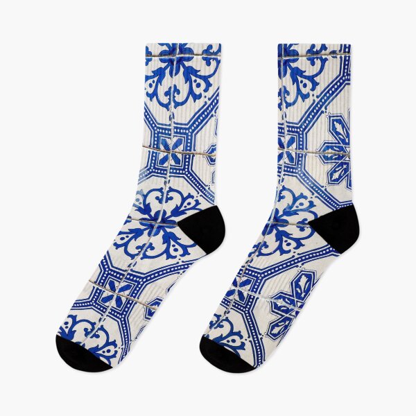 Item preview, Blue Portuguese Tile Pattern designed and sold by Lunar009.