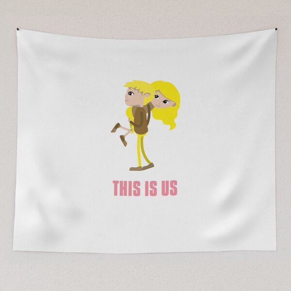 Item preview, This is us- cute blonde couple design designed and sold by josephsteez.