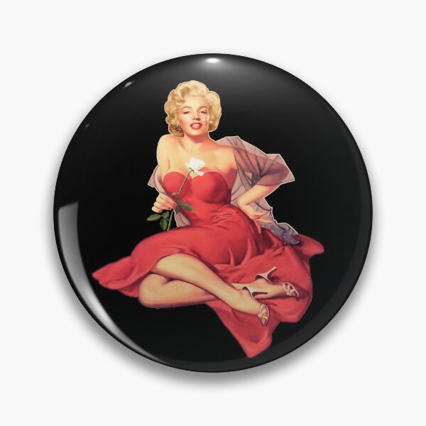 Item preview, Marilyn Monroe elegante con un vestido rojo designed and sold by EvTheOne.