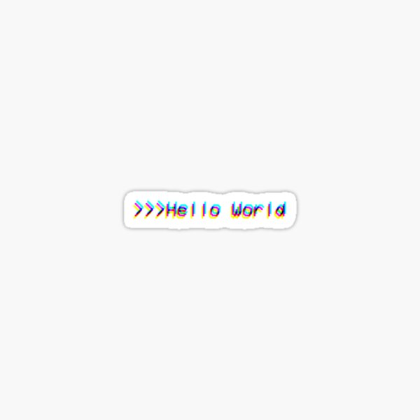 Item preview, Hello World Programing PC Aesthetic designed and sold by SVarts.