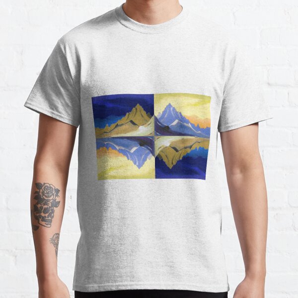 Fantasy on the Himalayas (Sonata overhead paint) Nicholas Roerich Painting Classic T-Shirt