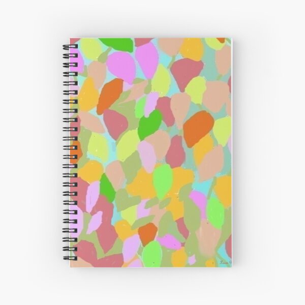 Candy Colors By Loure Bussey Spiral Notebook