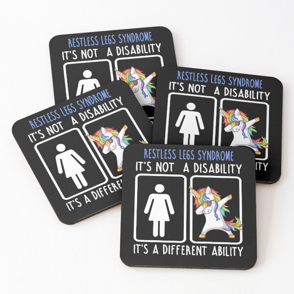 Item preview, Restless Legs Syndrome It's not a Disability It's a different Ability designed and sold by DianabellShop.