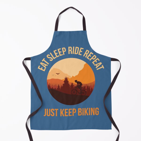 Item preview, Just Keep Biking, Eat Sleep Ride Repeat designed and sold by RRiDesigns.