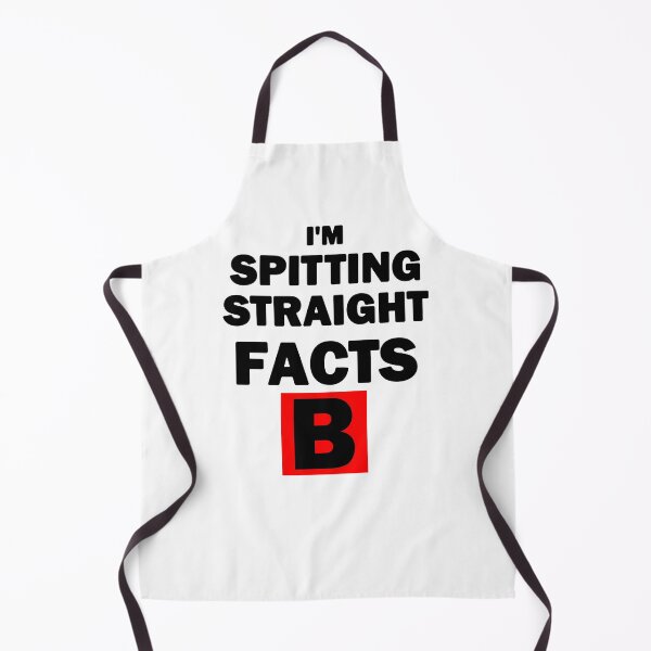 Item preview, I'm Spitting Straight Facts B Black Text designed and sold by bebopboop.