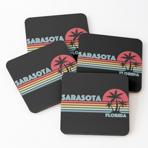 Item preview, Sarasota Florida Palm Trees Sunset designed and sold by beachchic.