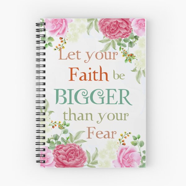 Item preview, Bible Quotes Let your faith be bigger than your fear designed and sold by della95.