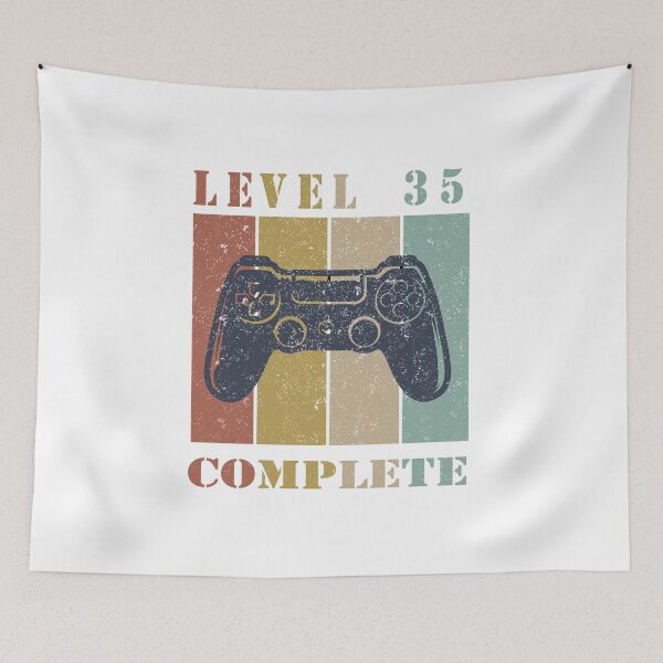 Item preview, Level 35 Complete Birthday Gift ,35th Birthday Gift for Gamer designed and sold by BrahimAz.