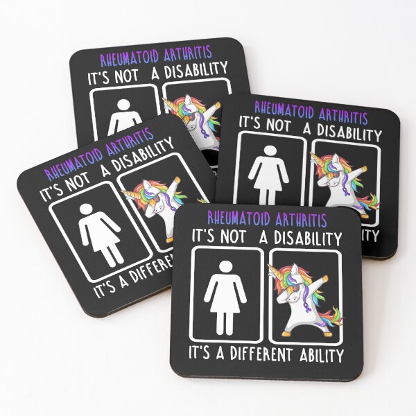 Item preview, Rheumatoid Arthritis It's not a Disability It's a different Ability designed and sold by DianabellShop.