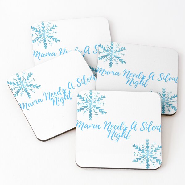 Item preview, mama needs a silent night designed and sold by JocelynCrafts.