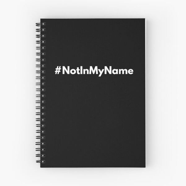 Item preview, Hashtag Not In My Name designed and sold by HashtagZone.