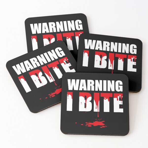 Item preview, Warning I Bite designed and sold by amilli.
