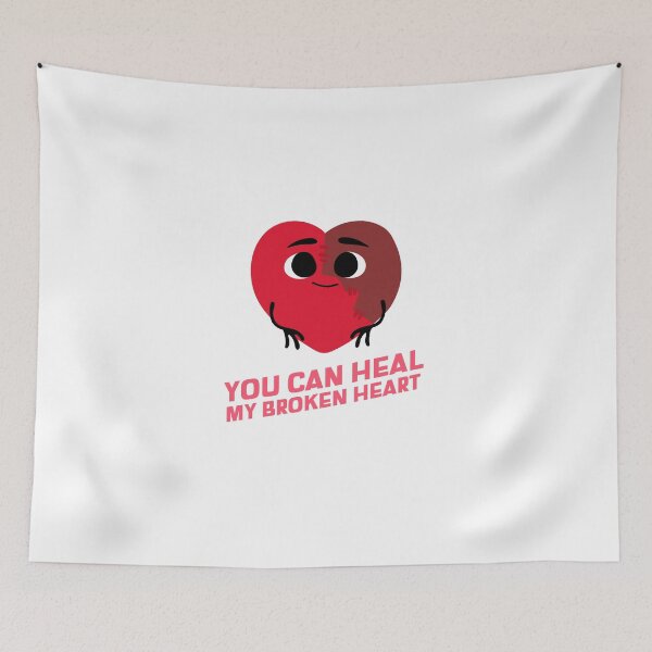 Item preview, You can heal my broken heart- cute graphic design designed and sold by josephsteez.