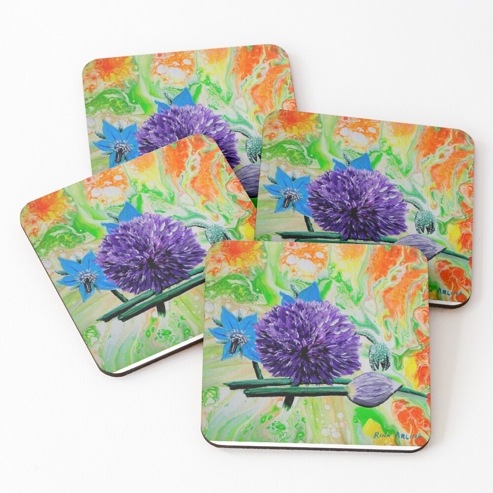Item preview, Coasters (Set of 4) designed and sold by RinaArling.