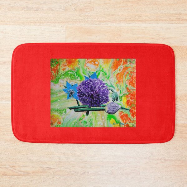 Item preview, Chive Borage Splash  designed and sold by Rina Arling.