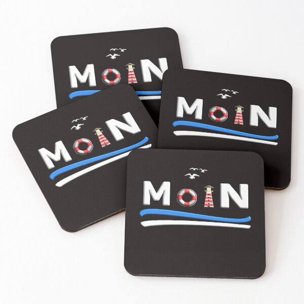 Item preview, MOIN Hamburg North German Low German Heimat Hafen saying designed and sold by Colator.