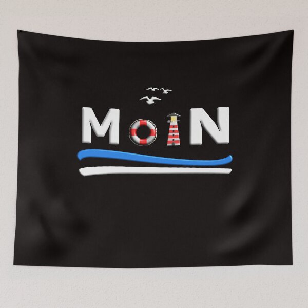 Item preview, MOIN Hamburg North German Low German Heimat Hafen saying designed and sold by Colator.