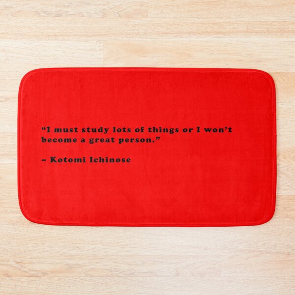 Item preview, Kotomi Ichinose - Quote designed and sold by Epicanimequotes.
