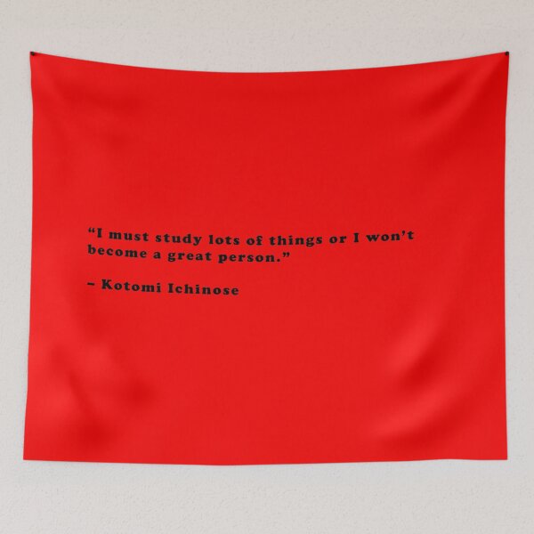 Item preview, Kotomi Ichinose - Quote designed and sold by Epicanimequotes.