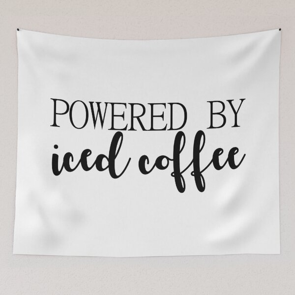 Item preview, Powered by Iced Coffee designed and sold by Morgan Turrentine.