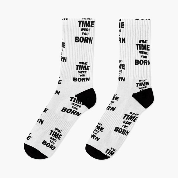 Item preview, What Time Were You Born Black Text designed and sold by bebopboop.