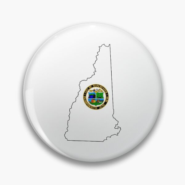 Item preview, Manchester Flag New Hampshire designed and sold by State Symbols.