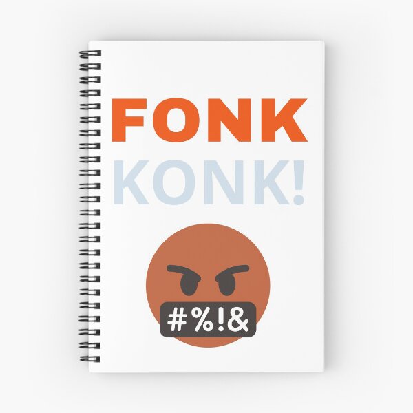 Item preview, Humorous design for the potty mouth in your life, "FONK KONK!"  designed and sold by AyeAyeBeans.